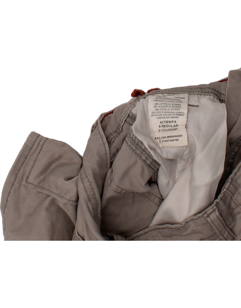 WRANGLER Boys Cargo Shorts 5-6 Years W22  Grey Cotton Vintage Wrangler and Second-Hand Wrangler from Messina Hembry 