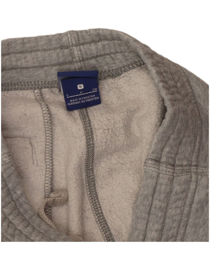 NIKE Mens Tracksuit Trousers Joggers Small Grey Cotton