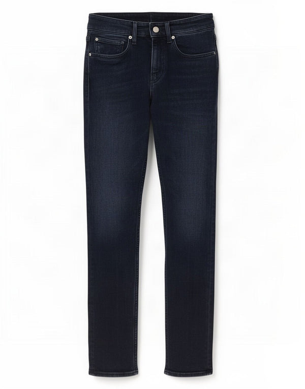 Calvin Klein Womens Skinny Jeans W28 L32 Navy Blue Cotton