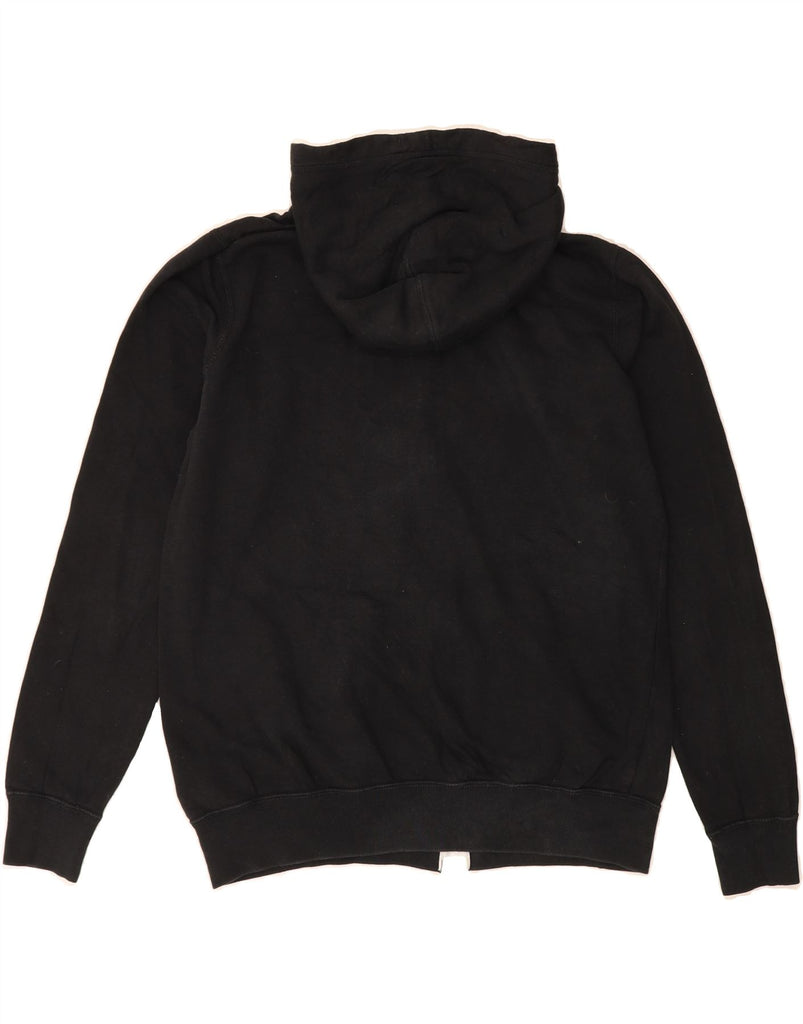 NIKE Womens Zip Hoodie Sweater UK 16 Large Black Cotton Vintage Nike and Second-Hand Nike from Messina Hembry 