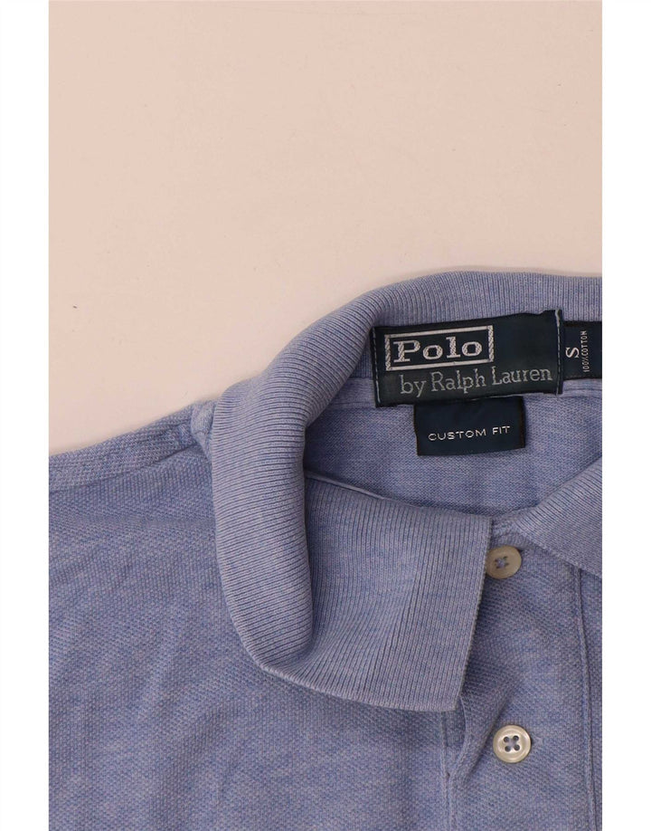 Polo Ralph Lauren Mens Custom Fit Shirt Small Blue Cotton
