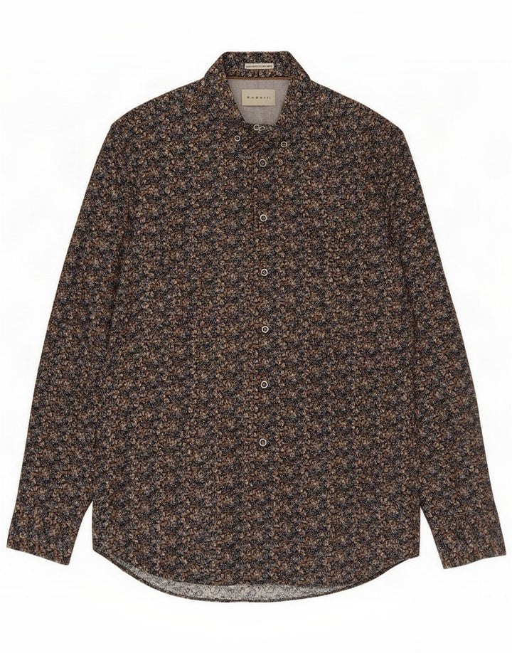 Bugatti Mens Shirt Size 39/40 Medium Multicoloured Floral