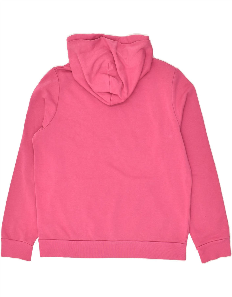 GANT Womens Hoodie Jumper UK14 Medium Pink Cotton | Vintage Gant | Thrift | Second-Hand Gant | Used Clothing | Messina Hembry 