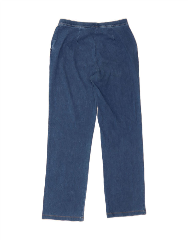 L.L.BEAN Womens Straight Jeans UK 14 Medium W30 L30 Blue Cotton Vintage L.L.Bean and Second-Hand L.L.Bean from Messina Hembry 
