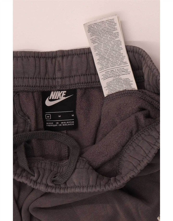 Nike Mens Tracksuit Trousers Joggers Medium Grey Cotton