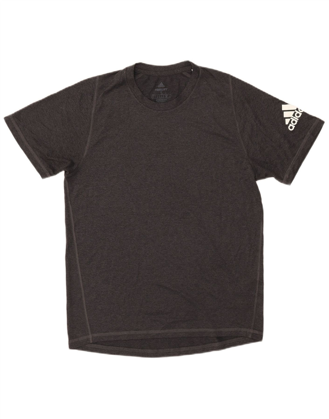 Adidas Mens Aeroready Graphic T-Shirt Top Small Grey Polyester