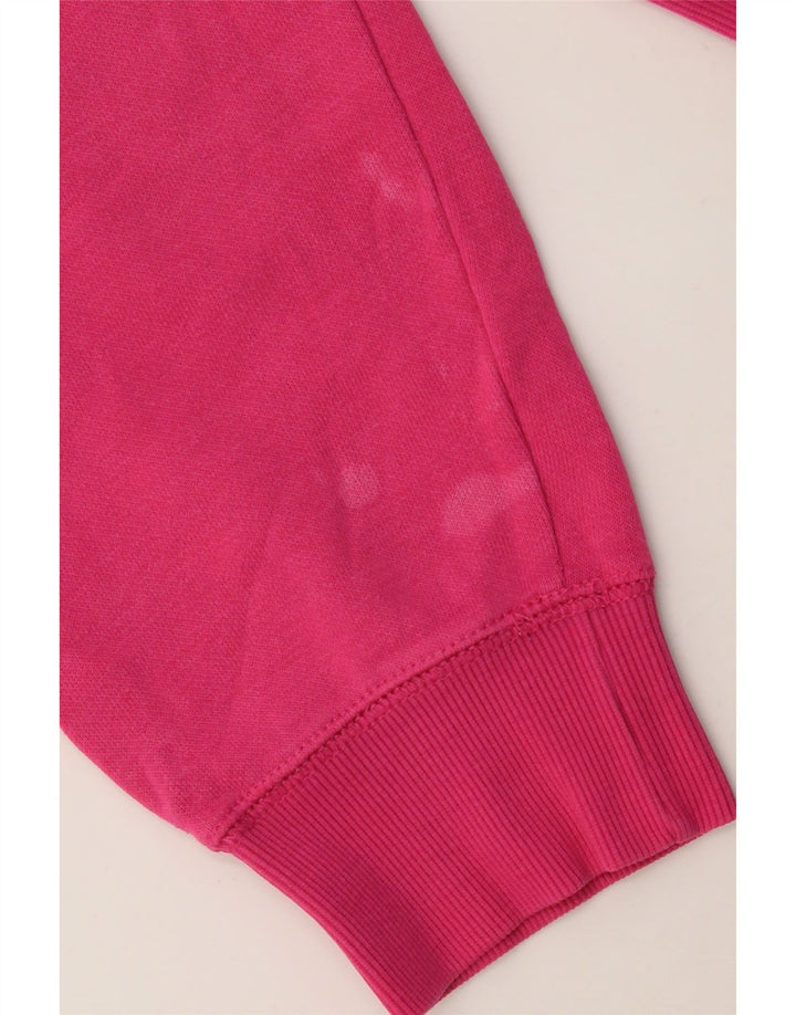 Champion Womens Tracksuit Top Jacket UK 18 XL Pink Cotton