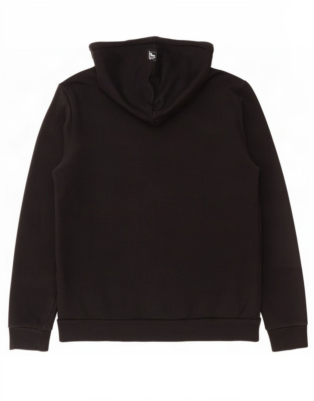 Puma Mens Zip Hoodie Sweater Medium Black Cotton
