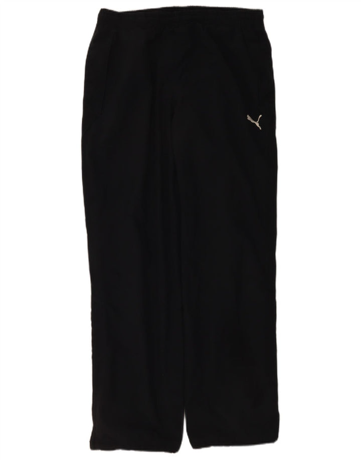 Puma Mens Tracksuit Trousers Small  Black Polyester