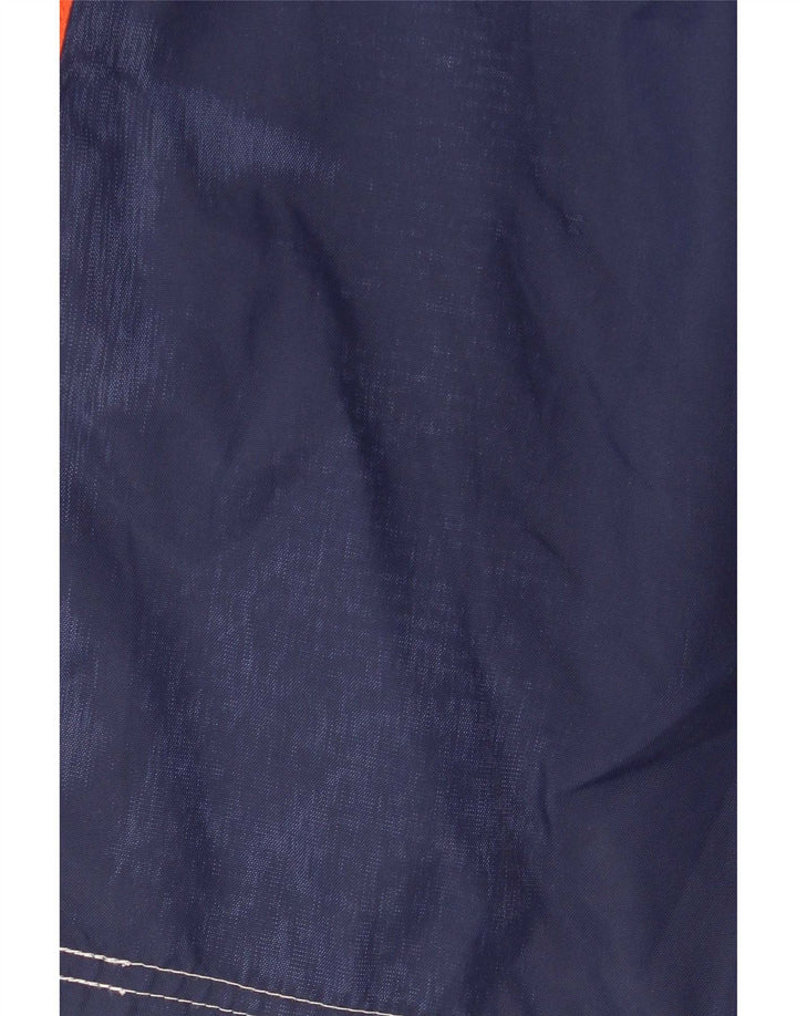 Woolrich Mens Swimming Shorts Large Navy Blue Colourblock Polyamide