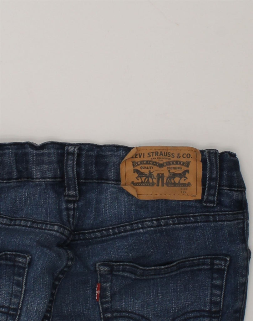 LEVI'S Girls 512 Slim Jeans 11-12 Years W26 L28  Blue Cotton | Vintage Levi's | Thrift | Second-Hand Levi's | Used Clothing | Messina Hembry 