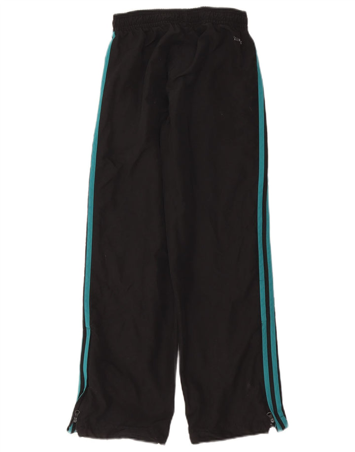 ADIDAS Boys Munster Rugby Graphic Tracksuit Trousers 9-10 Years  Black
