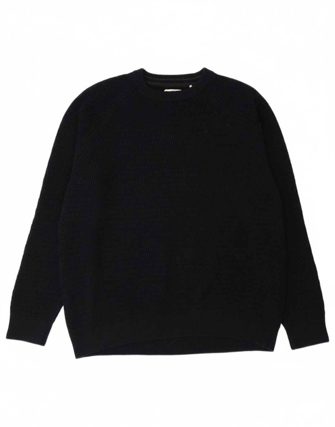 FAT FACE Mens Regular Fit Crew Neck Jumper Sweater XL Navy Blue Cotton