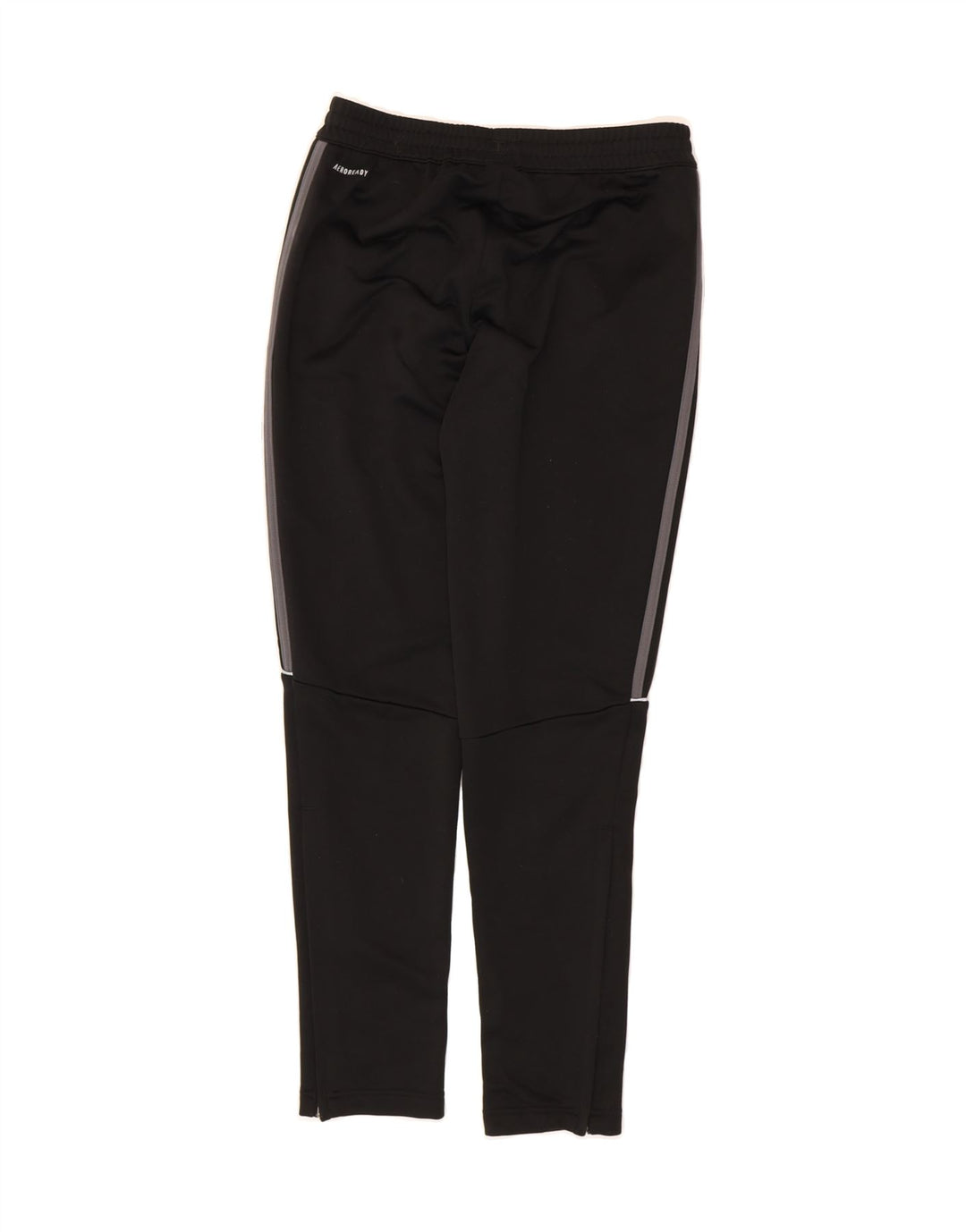 ADIDAS Boys Aeroready Tracksuit Trousers 13-14 Years  Black Polyester Vintage Adidas and Second-Hand Adidas from Messina Hembry 