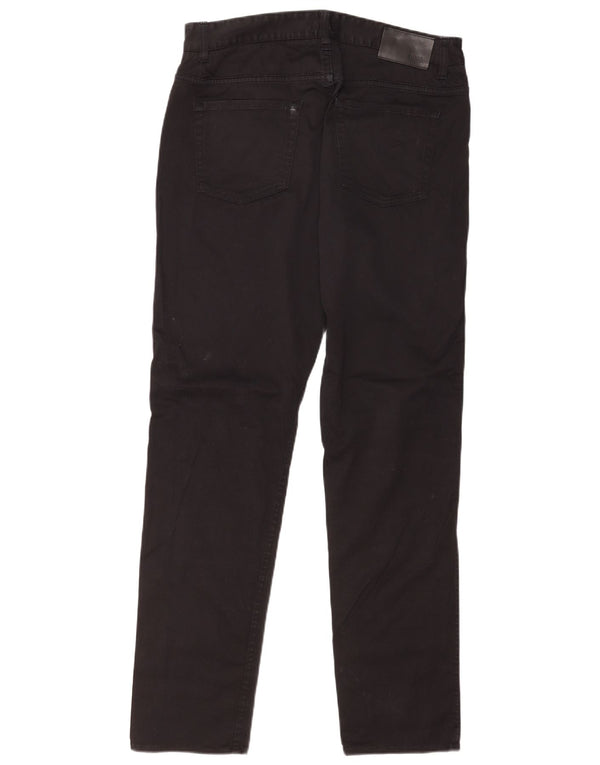 Hugo Boss Mens Slim Jeans W34 L34 Black Cotton