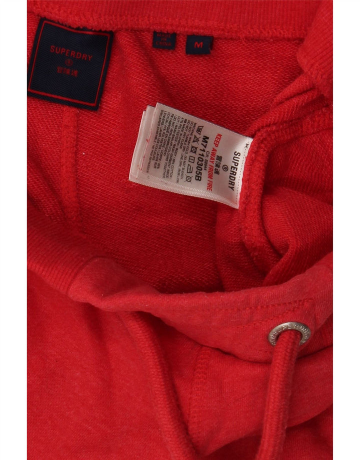 Superdry Mens Sport Shorts Medium  Red Cotton