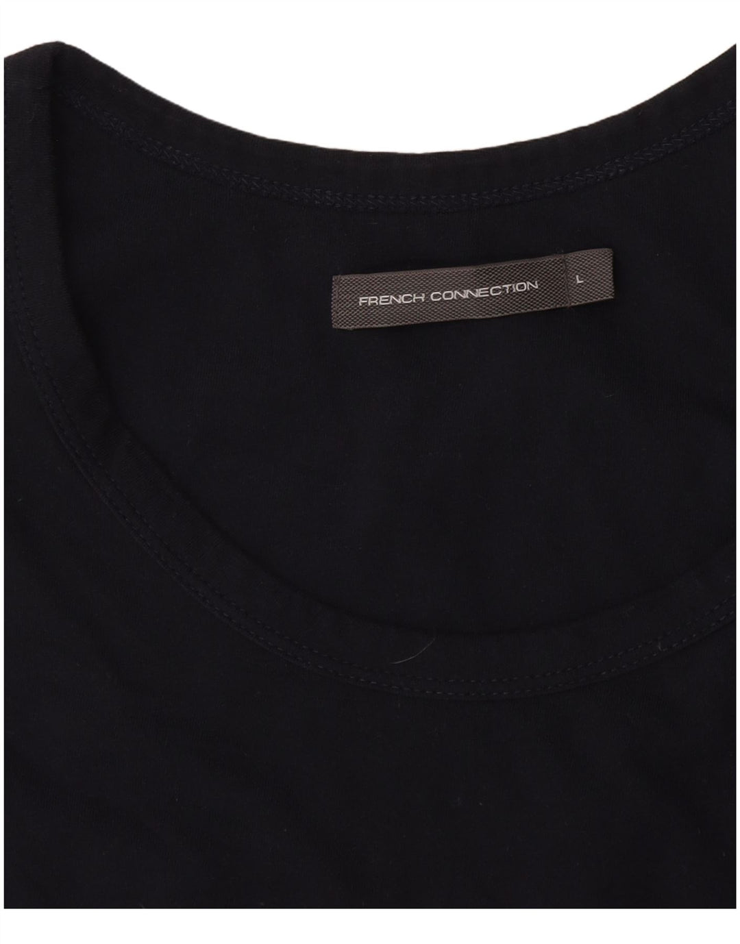 French Connection Womens Vest Top UK 14 Large Navy Blue