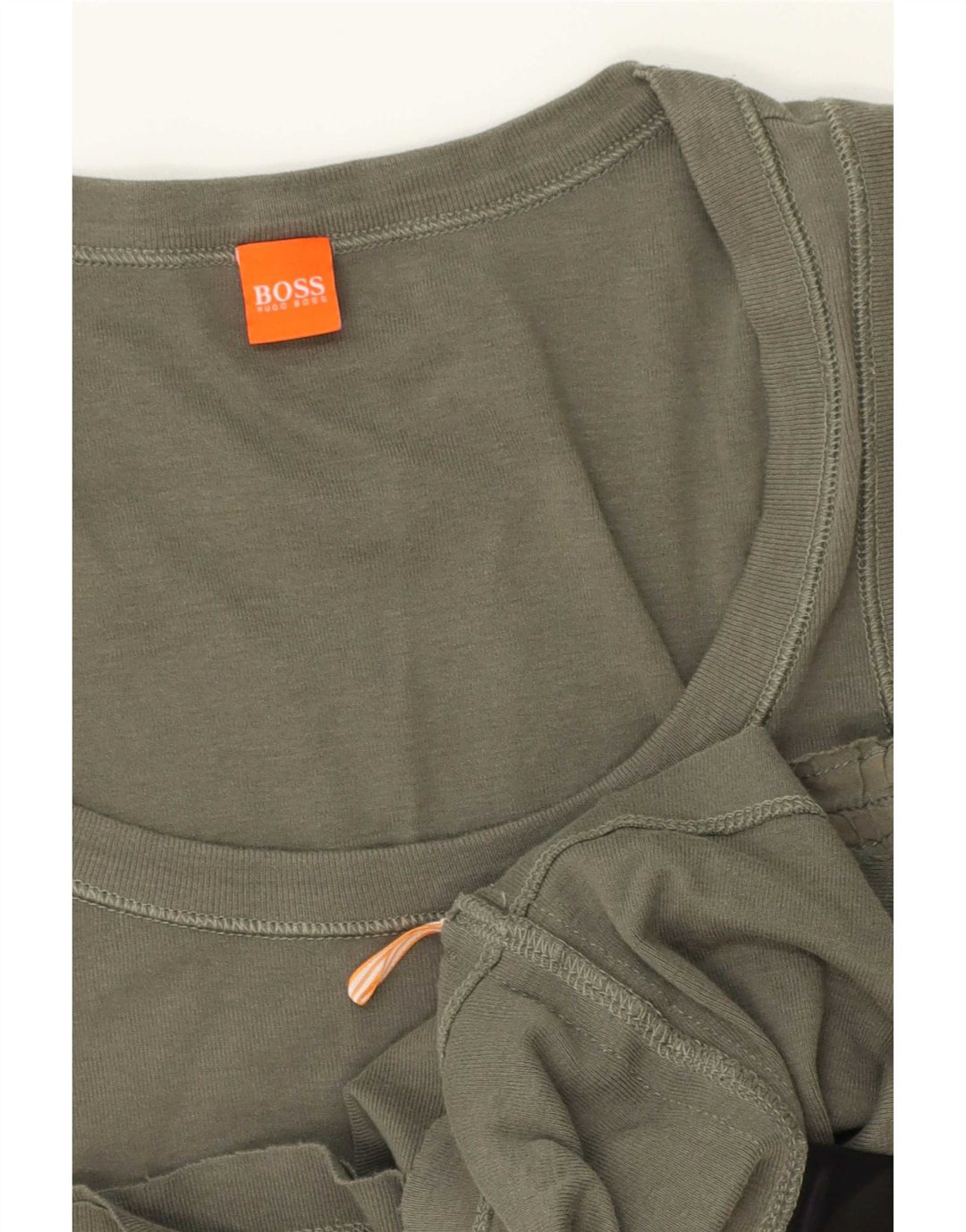 Hugo Boss Womens Vest Top UK 12 Medium Khaki