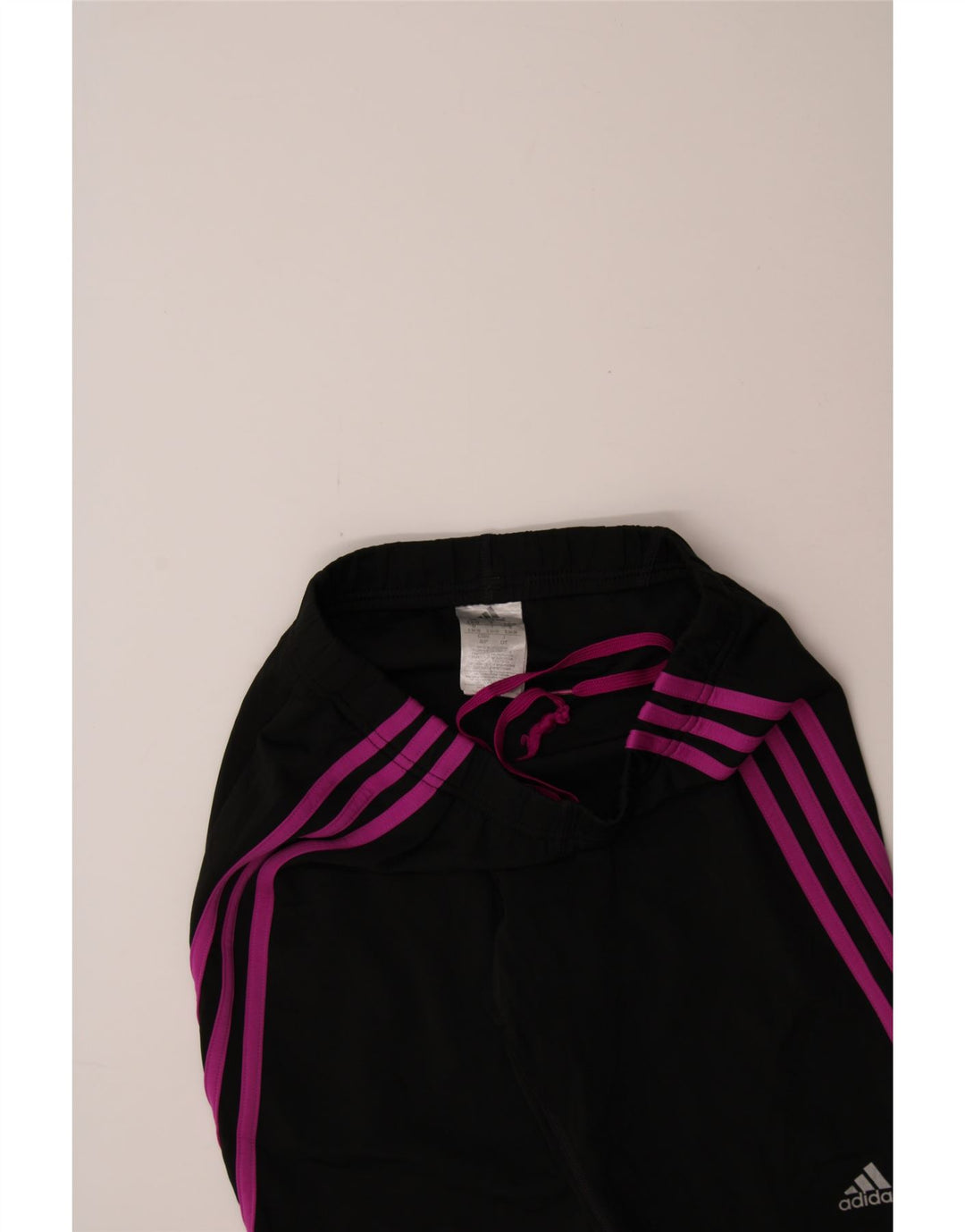 ADIDAS Womens Tracksuit Trousers UK 8/10 Small  Black Polyester Vintage Adidas and Second-Hand Adidas from Messina Hembry 