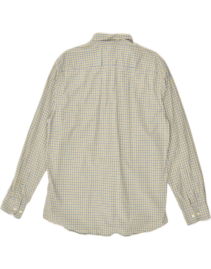 TOMMY HILFIGER Mens Shirt XL Green Check Cotton | Vintage Tommy Hilfiger | Thrift | Second-Hand Tommy Hilfiger | Used Clothing | Messina Hembry 