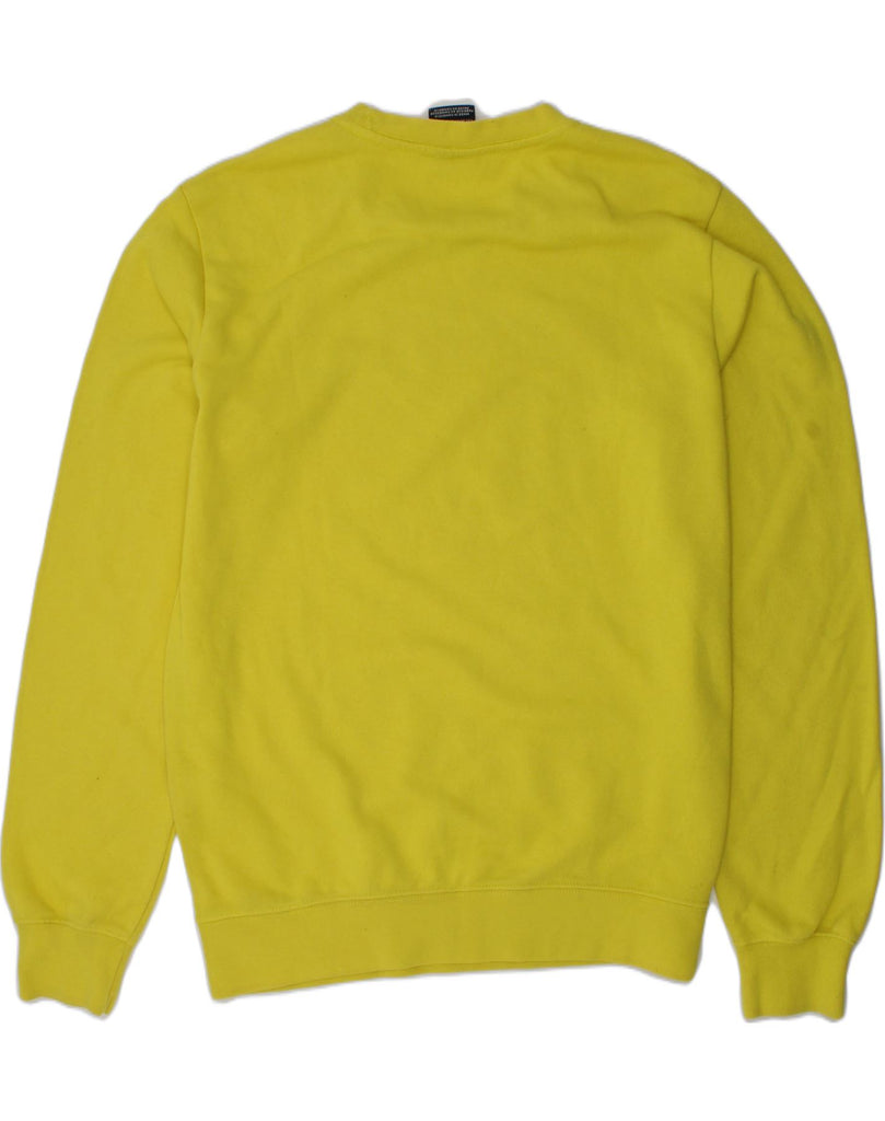 CHAMPION Boys Graphic Sweatshirt Jumper 13-14 Years XL Yellow Cotton | Vintage Champion | Thrift | Second-Hand Champion | Used Clothing | Messina Hembry 