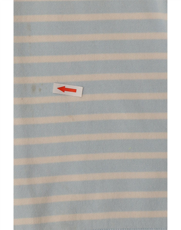 Crew Clothing Womens Sweatshirt Jumper UK 12 Medium Blue Striped