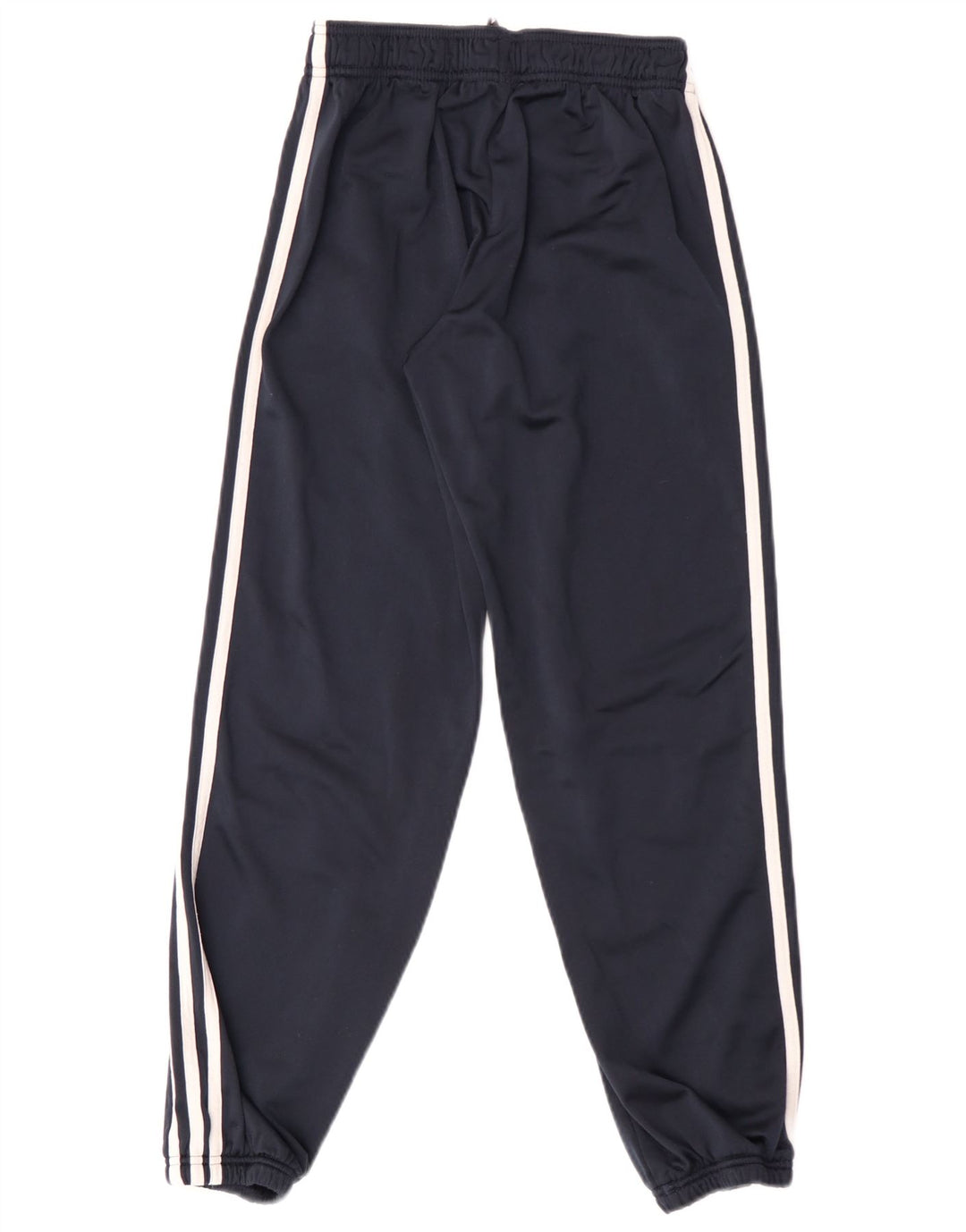 Adidas Boys Tracksuit Trousers Joggers 11-12 Years  Navy Blue Polyester