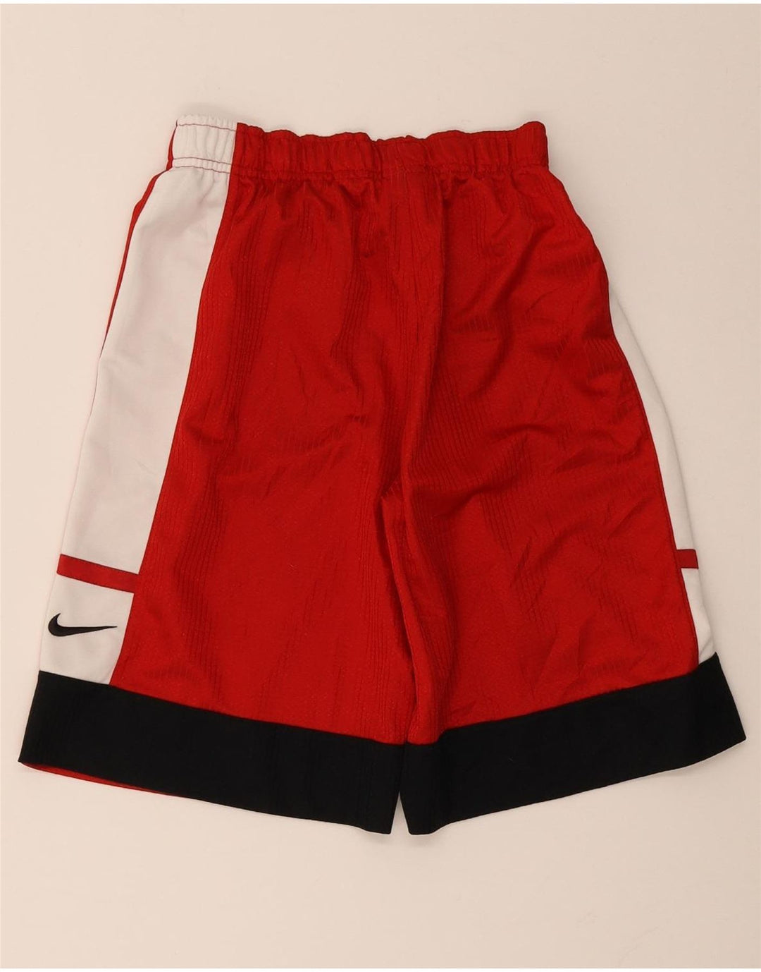 Nike Mens Sport Shorts Medium Red Colourblock Polyester