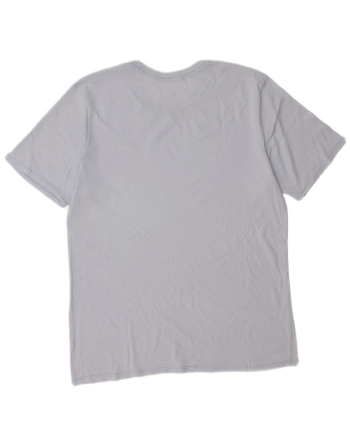 NIKE Mens Athletic Cut T-Shirt Top Large Blue