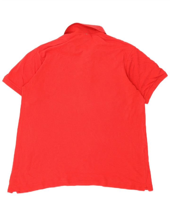 Lacoste Mens Polo Shirt Size 6 XL Red