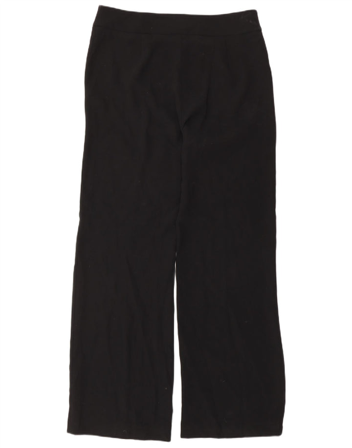 Hobbs Womens Straight Suit Trousers UK 10 Small W30 L30 Black Polyester