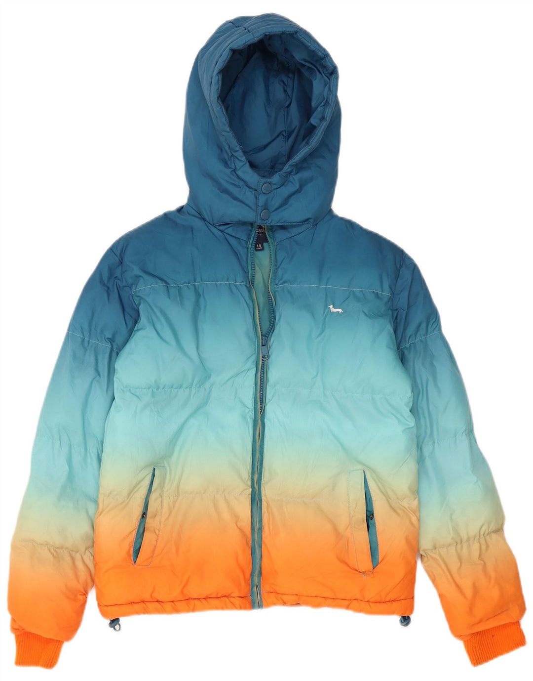 Harmont & Blaine Boys Padded Jacket 13-14 Years Multicoloured Tie Dye