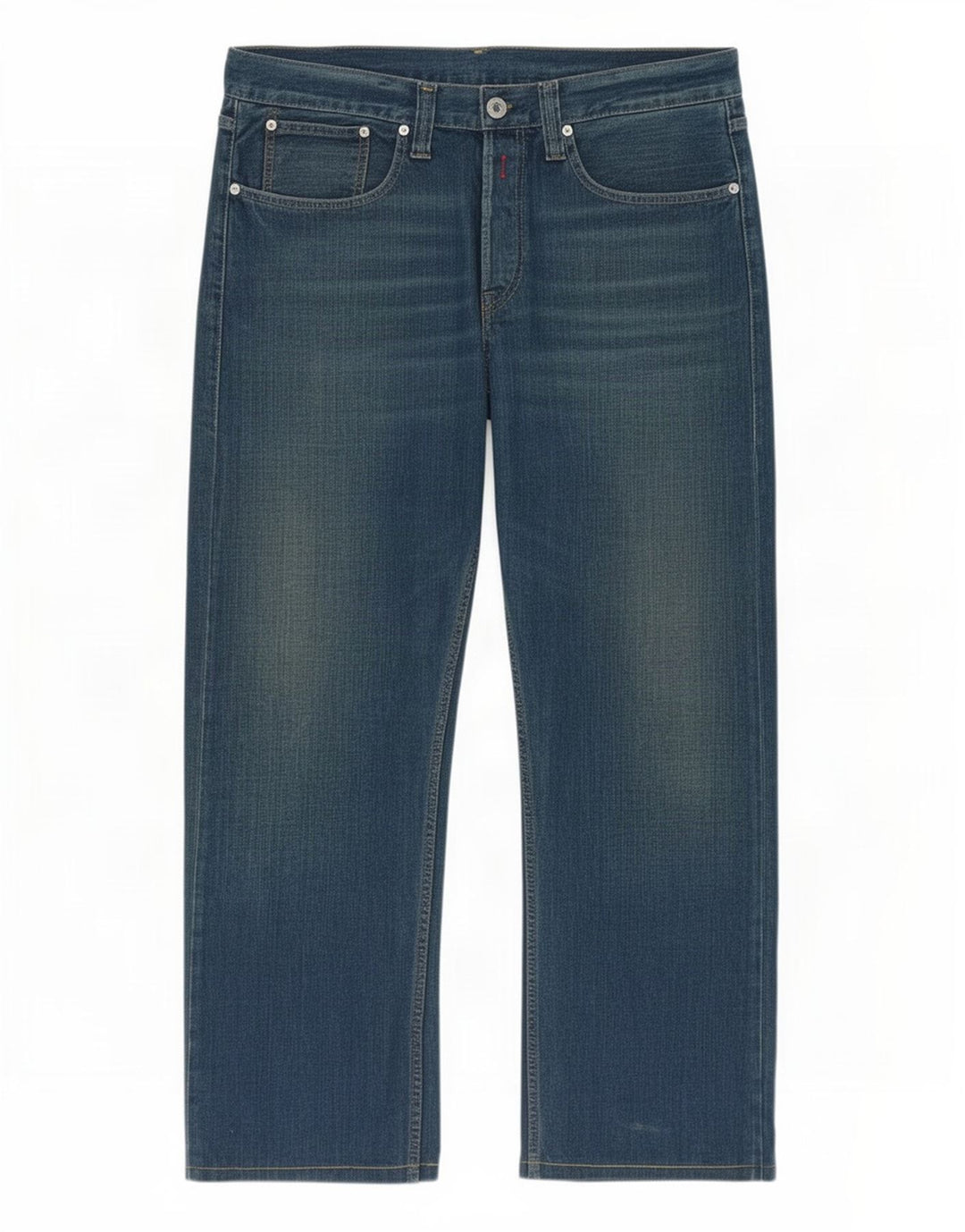 Replay Mens Straight Jeans W38 L29 Blue