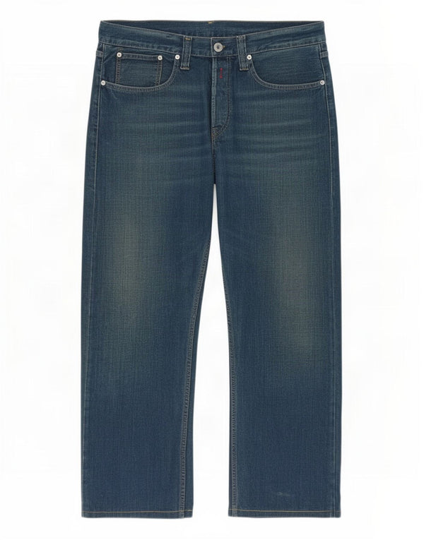Replay Mens Straight Jeans W38 L29 Blue