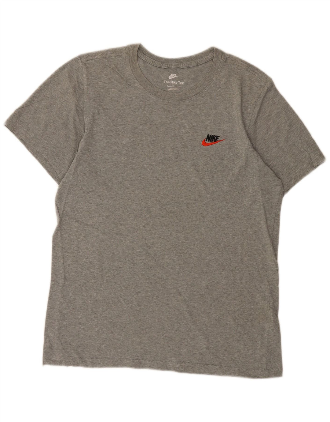 Nike Mens T-Shirt Top Small Grey Cotton