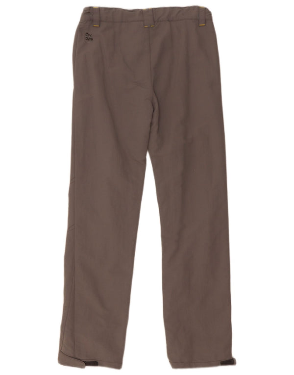 Trespass Boys Straight Windbreaker Trousers 11-12 Years W26 L27 Grey