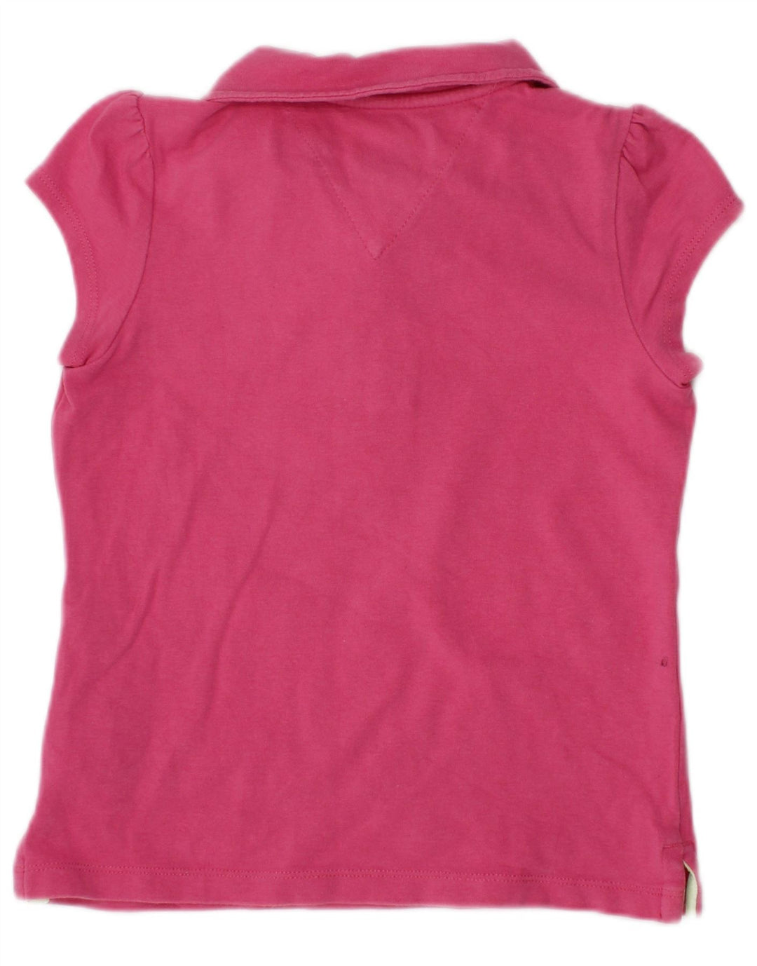 TOMMY HILFIGER Baby Girls Polo Shirt 18-24 Months Pink Cotton