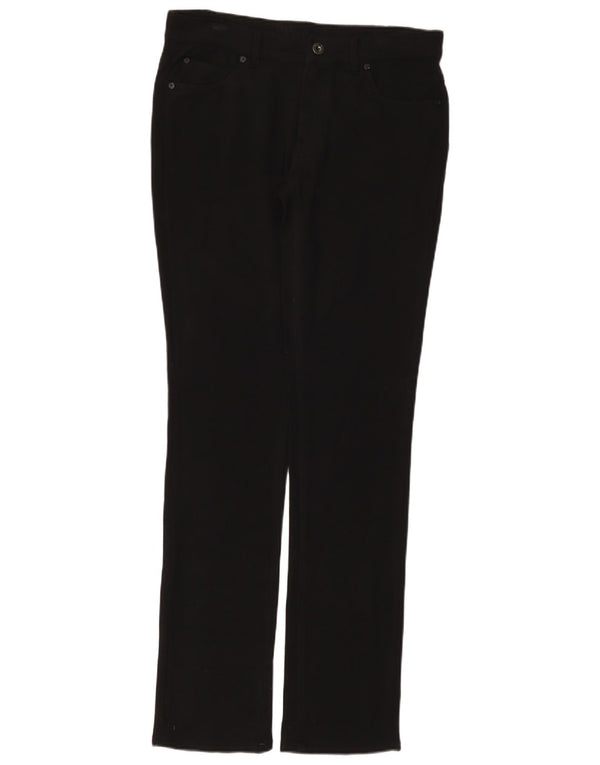 Woolrich Womens Slim Casual Trousers XL W36 L34 Black Viscose