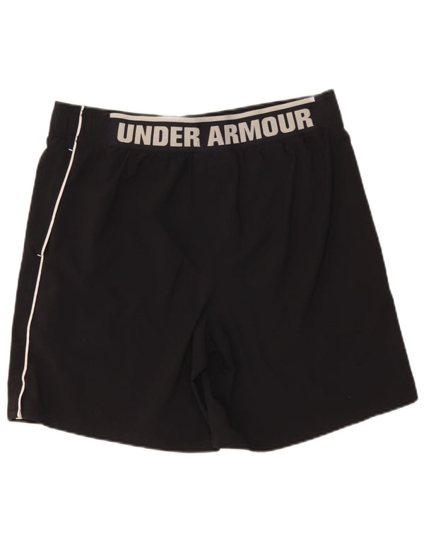 Under Armour Mens Graphic Sport Shorts Medium Black Polyester