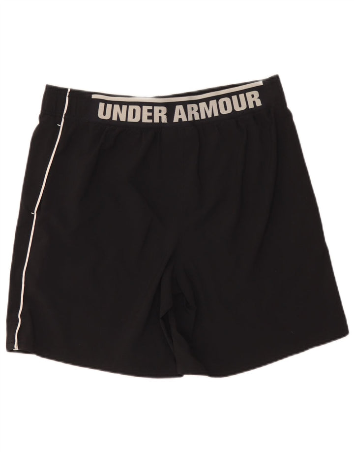 Under Armour Mens Graphic Sport Shorts Medium Black Polyester