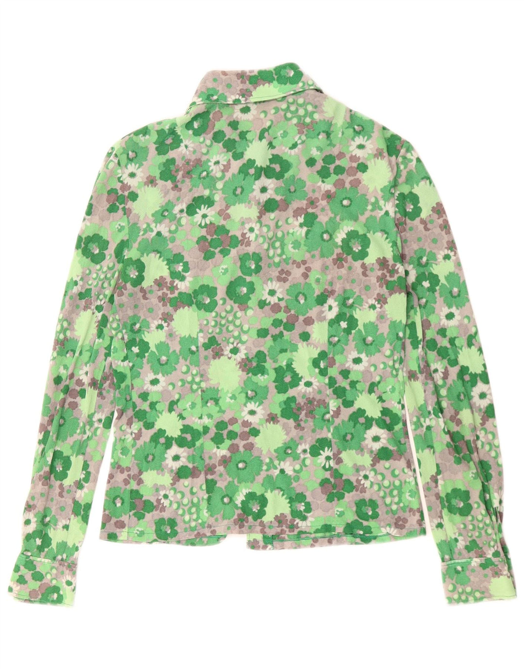 LUISA SPAGNOLI Womens Shirt UK 12 Medium Green Floral