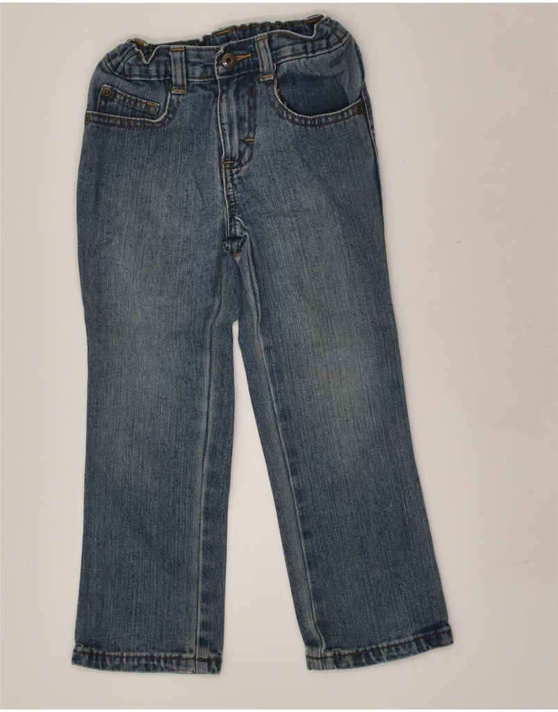 WRANGLER Girls Straight Jeans 4-5 Years W21 L16  Blue Cotton | Vintage Wrangler | Thrift | Second-Hand Wrangler | Used Clothing | Messina Hembry 