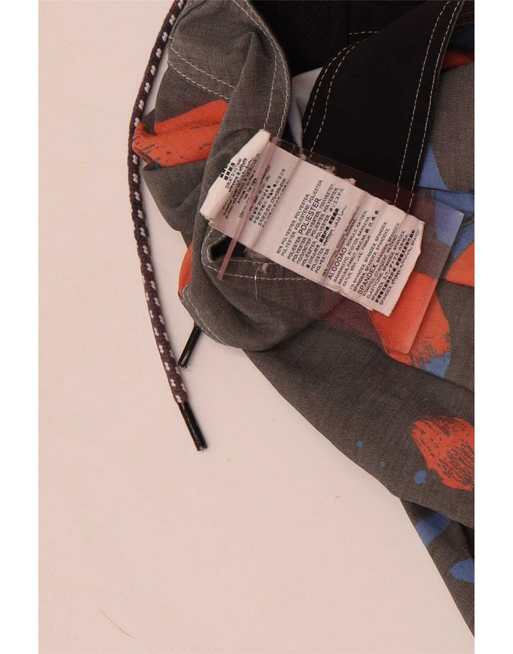 Quiksilver Mens Swimming Shorts Medium Grey Polyester