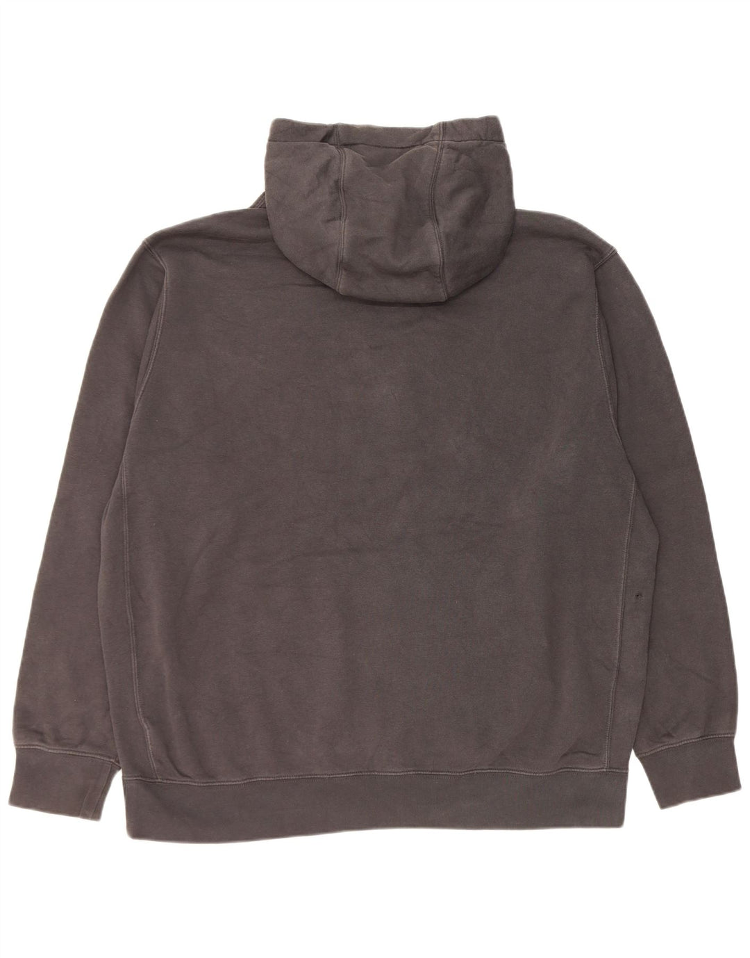 Nike Mens Graphic Hoodie Jumper XL Grey Cotton