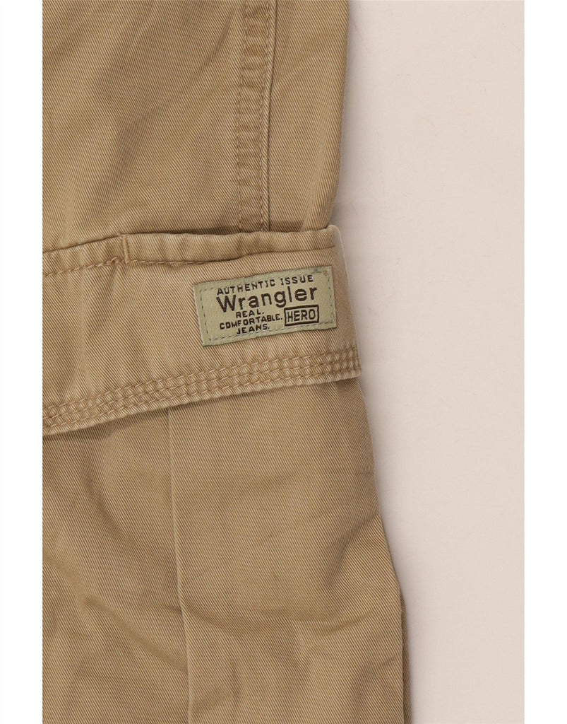 WRANGLER Mens Cargo Shorts W40 XL Beige Cotton Vintage Wrangler and Second-Hand Wrangler from Messina Hembry 