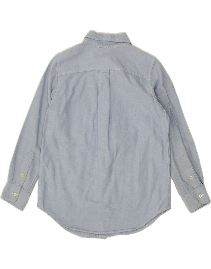 RALPH LAUREN Boys Shirt 6-7 Years Blue Cotton Vintage Ralph Lauren and Second-Hand Ralph Lauren from Messina Hembry 