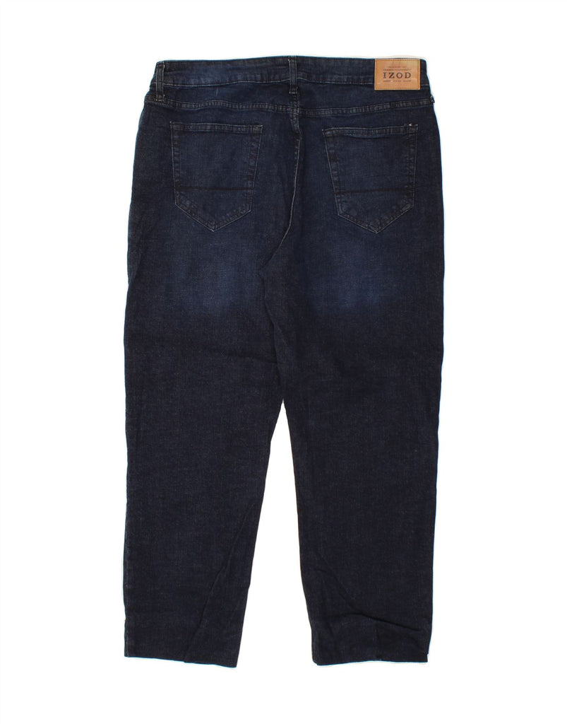 IZOD Mens Straight Jeans  W40 L27 Navy Blue Vintage Izod and Second-Hand Izod from Messina Hembry 