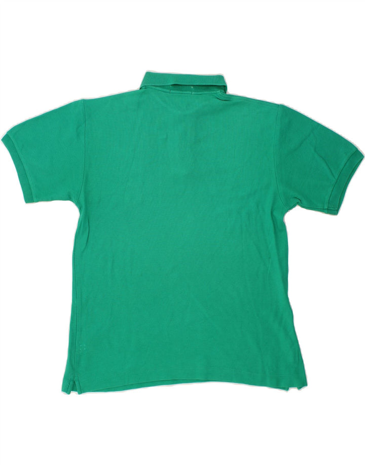 FILA Mens Polo Shirt IT 48 Medium Green Cotton Vintage Fila and Second-Hand Fila from Messina Hembry 