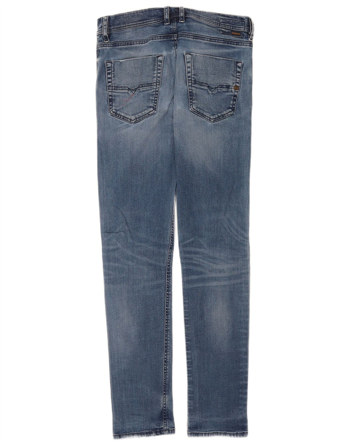 Diesel Mens Slim Jeans W29 L31 Blue Cotton