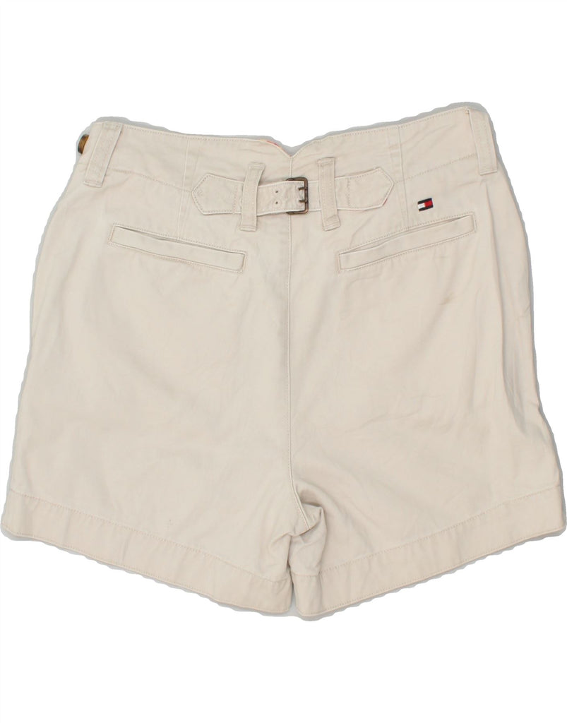 TOMMY HILFIGER Womens Chino Shorts US 4 Small W28 Beige Cotton | Vintage Tommy Hilfiger | Thrift | Second-Hand Tommy Hilfiger | Used Clothing | Messina Hembry 